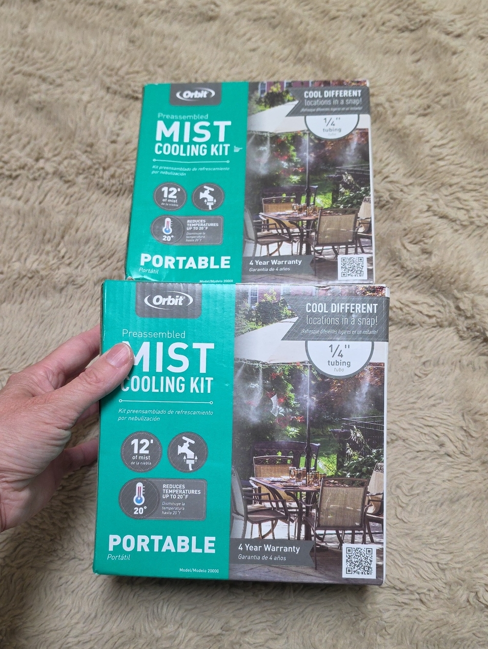 New Lot Of 2 Preassembled Misr Coolingkit, Orbit